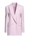 Alexander Mcqueen Veste De Tailleur En Laine In Pink