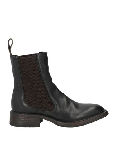 Fiorentini + Baker Fiorentini+baker Woman Ankle Boots Black Size 6 Leather, Elastic Fibres