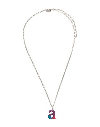Chloé Woman Necklace Mauve Size - Metal In Purple