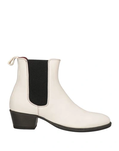 Fiorentini + Baker Fiorentini+baker Woman Ankle Boots White Size 7 Leather
