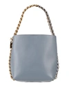 Stella Mccartney Woman Handbag Pastel Blue Size - Textile Fibers