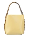 Stella Mccartney Woman Handbag Light Yellow Size - Textile Fibers