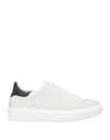 Ih Nom Uh Nit Man Sneakers White Size 9 Textile Fibers In Off White