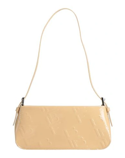 By Far Woman Shoulder Bag Beige Size - Cowhide