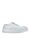 MARSÈLL MARSÈLL MAN LACE-UP SHOES OFF WHITE SIZE 6 LEATHER