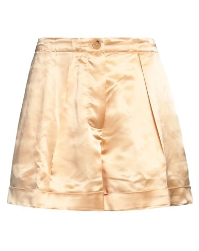 Acne Studios Woman Shorts & Bermuda Shorts Apricot Size 4 Acetate In Orange