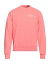 Sporty And Rich Sporty & Rich Man Sweatshirt Coral Size Xs Cotton In Red