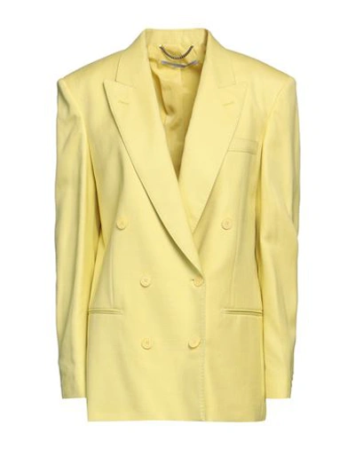 Stella Mccartney Woman Blazer Yellow Size 2-4 Viscose