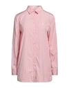 Etro Woman Shirt Pink Size 8 Cotton In Pink
