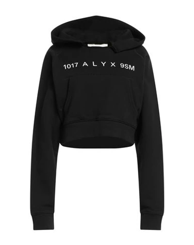 Alyx 1017  9sm Woman Sweatshirt Black Size M Cotton, Elastane