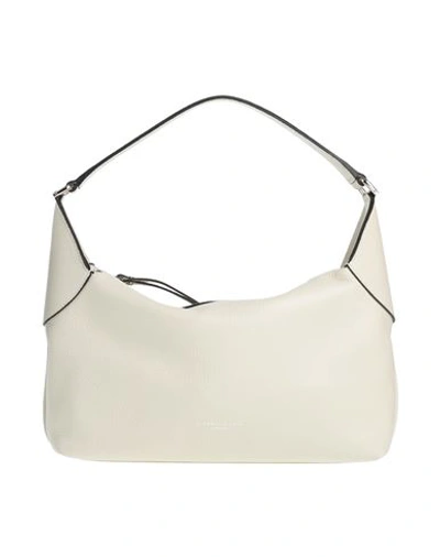 Gianni Chiarini Woman Handbag Off White Size - Leather