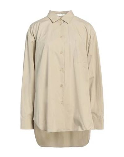 The Row Woman Shirt Sand Size M Cotton In Beige