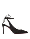 Christian Louboutin Woman Pumps Black Size 6 Soft Leather