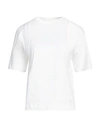 Alexander Mcqueen Woman T-shirt Off White Size 6 Cotton, Viscose, Polyester