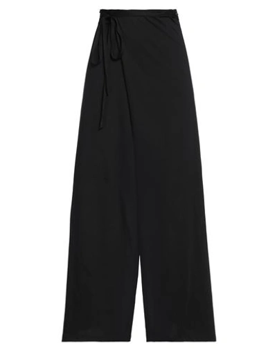 Ann Demeulemeester Woman Maxi Skirt Black Size M Cotton