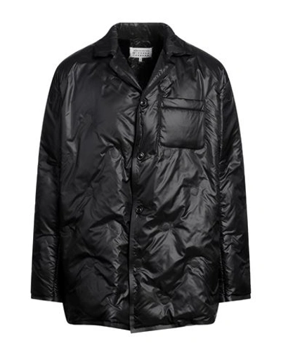 Maison Margiela Man Jacket Black Size 40 Polyamide