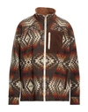 Junya Watanabe Brown Pendleton Edition Jacket In Beige