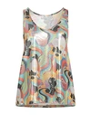 Etro Multi-coloured Floral Pattern Top In Yellow