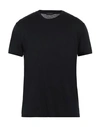 Tom Ford Round Collar Logo T-shirt In Black