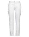 Isabel Marant Woman Denim Pants White Size 8 Cotton