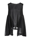 Comme Des Garçons Woman Top Black Size M Polyester In Black