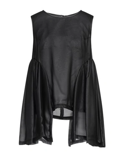 Comme Des Garçons Woman Top Black Size M Polyester