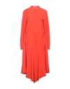 Stella Mccartney Woman Midi Dress Red Size 6-8 Silk