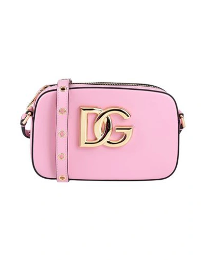 Dolce & Gabbana Woman Cross-body Bag Pink Size - Calfskin