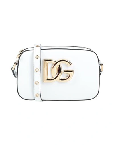 Dolce & Gabbana Woman Cross-body Bag White Size - Calfskin In White