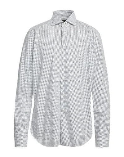 Barba Napoli Man Shirt White Size 15 ½ Cotton