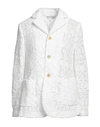 Comme Des Garçons Woman Blazer White Size S Polyester In White