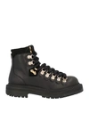 Burberry Woman Ankle Boots Black Size 10 Soft Leather In Black