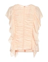 Chloé Woman Top Apricot Size 8 Ramie In Pink