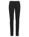 DOLCE & GABBANA DOLCE & GABBANA WOMAN JEANS BLACK SIZE 6 COTTON, ELASTANE