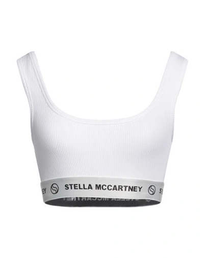 Stella Mccartney Woman Top White Size Xs Polyamide, Elastane