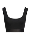Stella Mccartney Woman Top Black Size Xs Polyamide, Elastane
