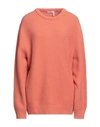 CHLOÉ CHLOÉ WOMAN SWEATER SALMON PINK SIZE M CASHMERE