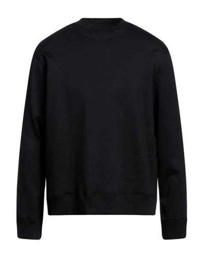 Valentino Garavani Man Sweatshirt Black Size L Cotton, Elastane