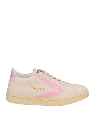 Valsport Woman Sneakers Beige Size 5 Leather