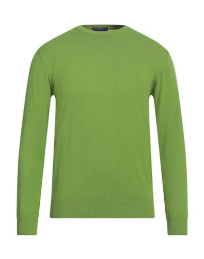 Avignon Man Sweater Green Size Xl Cotton