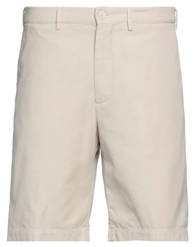 Brunello Cucinelli Man Shorts & Bermuda Shorts Ivory Size 40 Cotton In White