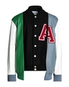 Ambush Double Layer Varsity Jacket In Black