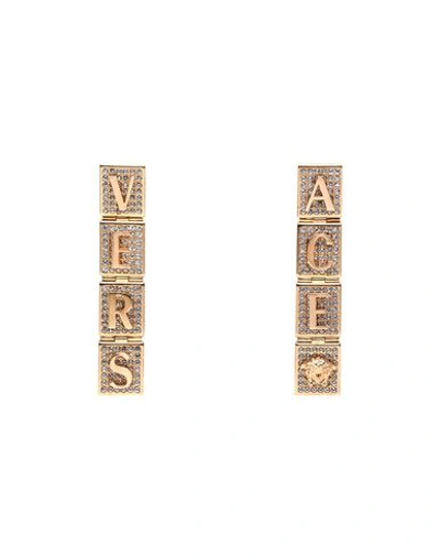 Versace Woman Earrings Gold Size - Metal
