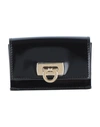 Ferragamo Woman Coin Purse Black Size - Calfskin In Black