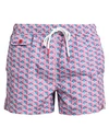 Kiton Man Swim Trunks Pink Size S Polyester