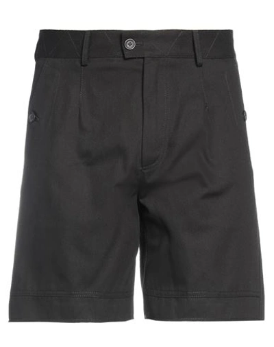 Dolce & Gabbana Man Shorts & Bermuda Shorts Black Size 30 Cotton