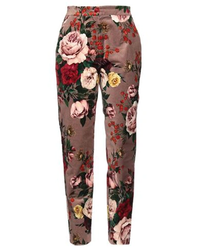 Dolce & Gabbana Woman Pants Pastel Pink Size 2 Cotton, Elastane