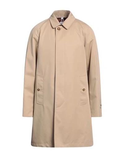 BURBERRY BURBERRY MAN OVERCOAT & TRENCH COAT SAND SIZE 44 COTTON