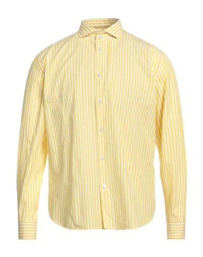 Impure Man Shirt Yellow Size L Cotton In Yellow