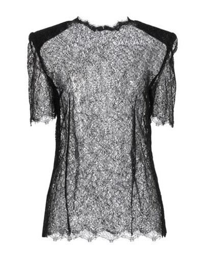 Dolce & Gabbana Woman Top Black Size 8 Viscose, Metallic Polyester, Polyamide